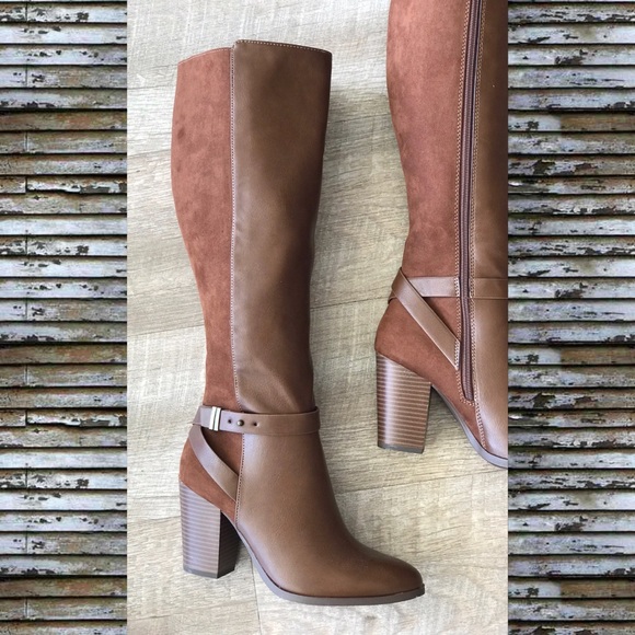 New Color! Delicious Earth Dressy Heeled Tan BOOT - Picture 1 of 8